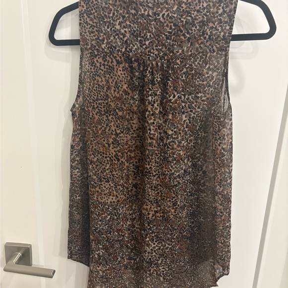 RW&CO LEOPARD PRINT BLOUSE - Picture 6 of 6